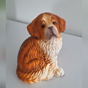 Ceramic St. Bernard Puppy